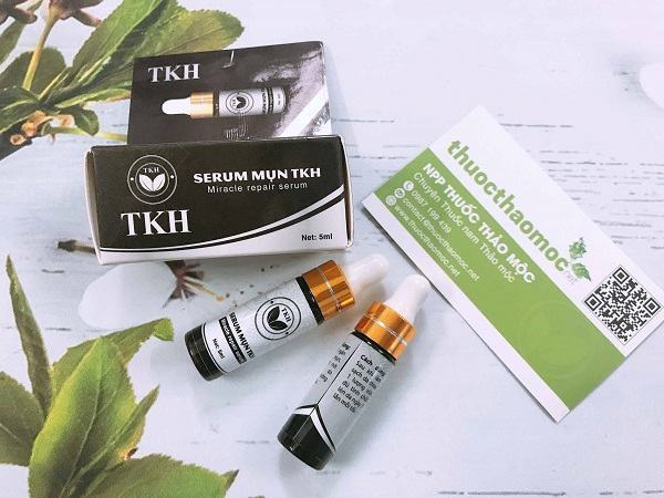 Thành phần thảo dược trong serum trị mụn Trần Kim Huyền